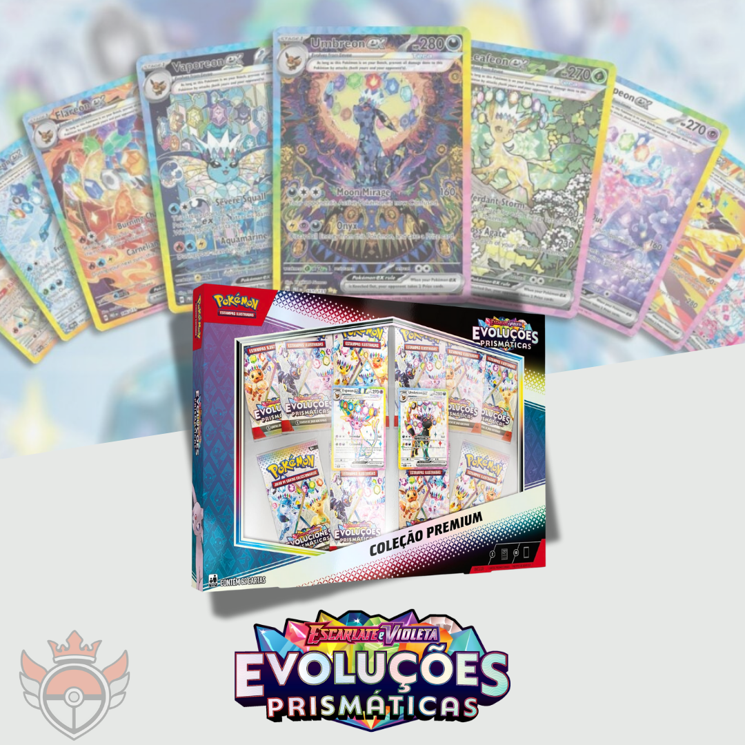 (PT-BR) Box Coleção Premium - Evoluções Prismáticas
