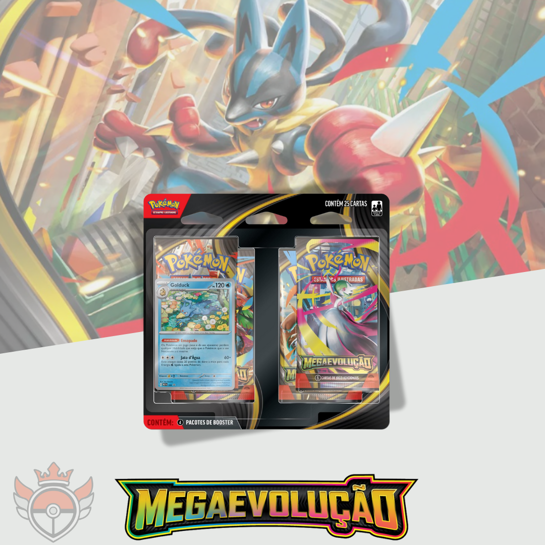 (PT-BR) Blister Quádruplo Megaevolução 1 - Megaevolução