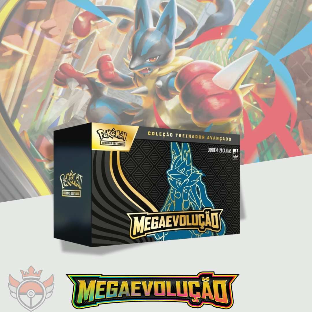 (PT-BR) Coleção Treinador Avançado - Megaevolução 1 - Megaevolução - Mega Lucario